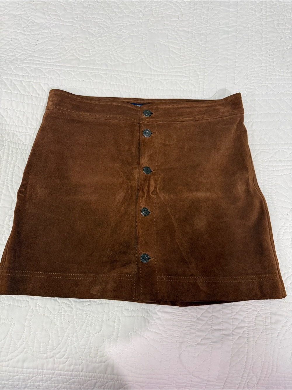 Ralph Lauren - Mini Suede Skirt Size 6